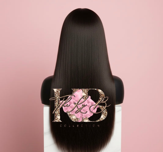 13x4 Transparent Virgin Indian Wigs